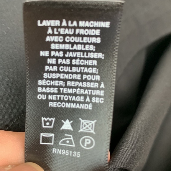 Lafayette 148: polished cotton fit & flare, side zip sash waist cap sleeve EUC - Picture 10 of 10